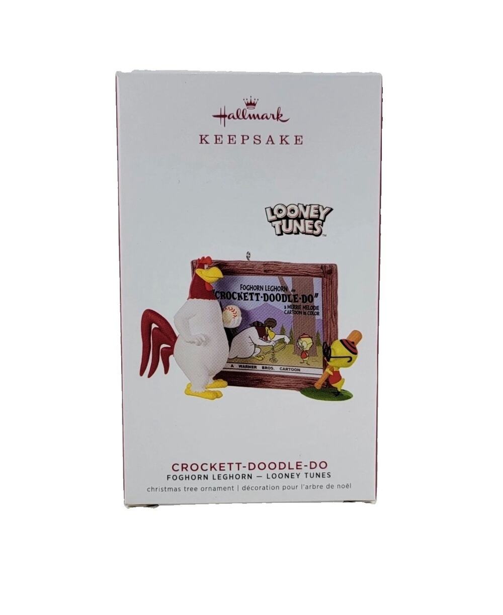 Hallmark Foghorn Leghorn Looney Tunes Crockett Doodle Do 2019 Christmas Ornament